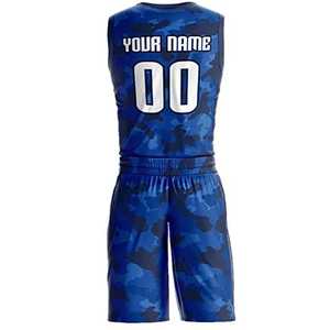 Men's Plus Size Breathable Basketball Training Sportswear Customizable Printed Jerseys Plain Sleeveless Uniform Good Sets - Product Image 3