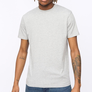 Men's Regular Fit O-Neck Short Sleeve Solid Color Cotton Jersey <b>T</b>-<b>Shirt</b> Casual Style - Product Image 3