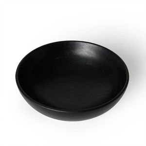Ciotola per Insalata in Legno di Mango Midnight, Capacità 33.8 Fl oz, Colore Nero - Product Image 1