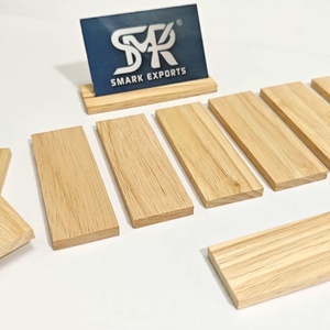 Plaquettes de manche de couteau en bois de caoutchouc de qualité supérieure, plaquettes de bois dur durables pour la fabrication de couteaux personnalisés, poignées artisanales et projets de bricolage - Product Image 5