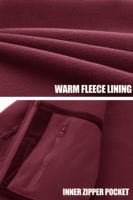 Veste tactique d'hiver pour homme à capuche, col montant, imperméable, doublure polaire softshell, respirante, coupe-vent, personnalisable