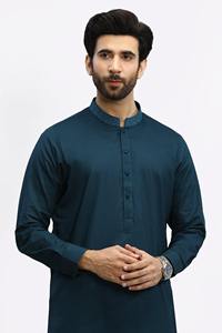 Ensemble Kurta Homme Coupe Épurée 2026 – Shalwar Kameez Traditionnel en Tissu Premium – Vêtements Ethniques pour Homme – Vente Directe Usine - Product Image 3
