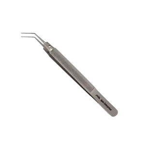Pinza de microcapsulorrexis Utrata, mango de 11 mm, vástago de 10.5 cm de longitud, herramientas manuales CE para cirugía ocular y procedimientos oftálmicos - Product Image 2