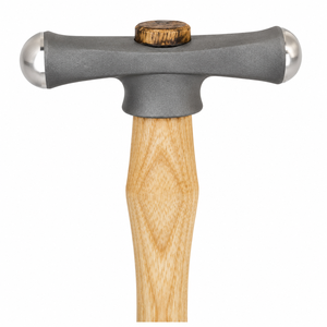 Marteaux à embosser grands et petits ZM-J-455-456, outils de gravure en bois et en acier de 10 pouces pour la fabrication de bijoux DIY ZETOMEDPRO - Product Image 1