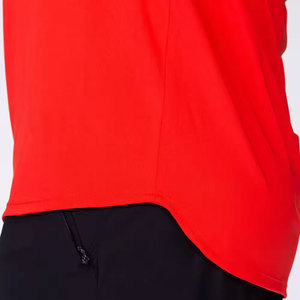 Perfectionists Men's <b>Red</b> Sleeveless <b>Tank</b> <b>Top</b> O-Neck Breathable Polyester Quick Dry Solid Color Casual Workout Wear HIGH STREET - Product Image 6