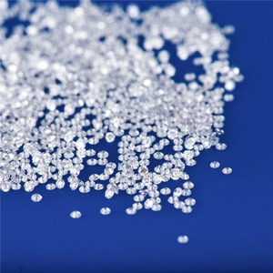 Diamant de laboratoire CVD non certifié, rond, non monté, 0,012 carats par pièce, 1,35 mm, taille +3-3,5, fournisseur en gros de diamants - Product Image 4