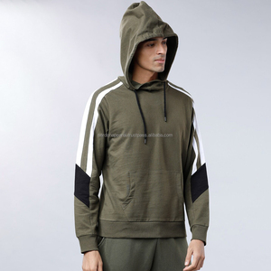 Nardon Apparel Custom Streetwear Unisex Oversized 100% Cotton Silk <b>Plain</b> Solid <b>Colour</b> Hoodie For Men - Product Image 4