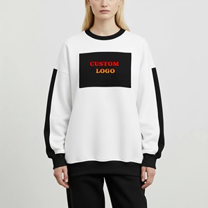 เสื้อฮู้ดผู้หญิงไซส์ใหญ่สำหรับฤดูหนาว พิมพ์ลายโลโก้ด้านหน้า สไตล์สตรีทแวร์ รับผลิตแบบ OEM - Product Image 3