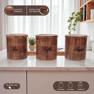 Cuencos de Madera de Lujo para Sal y Pimienta, Artesanía India, Utensilios Desechables para Especias y Hierbas, para Almacenamiento de Condimentos o como Regalo - Product Image 5