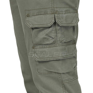 Pantalones Cargo Elegantes, Casuales, Cómodos y Duraderos para Hombre, con Botones, Múltiples Bolsillos, Cintura Ajustable, Transpirables y Ecológicos - Product Image 5