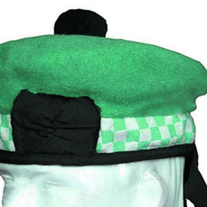 Sombreros Balmoral de Lana Verde de Primera Calidad 2026 / Gorras Tradicionales Escocesas al por Mayor OEM ODM - Product Image 3