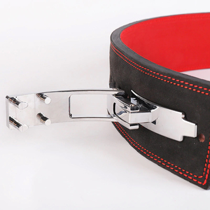 Ceintures de musculation en cuir de vachette - Boucle réglable antidérapante, protection avancée pour l'entraînement en salle de sport avec le meilleur logo personnalisé OEM - Product Image 5