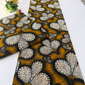 Tela de Algodón con Estampado Africano Multicolor Maputo de Alta Calidad con Patrones Vibrantes, Ideal para Ropa, Bolsos y Vestidos - Product Image 1