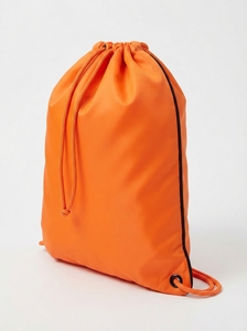 Wholesale 210D Polyester <b>Drawstring</b> Bag Lightweight Waterproof Gym Sack Custom Logo Sports <b>Backpack</b> for Yoga Fitness Outdoor - Product Image 6