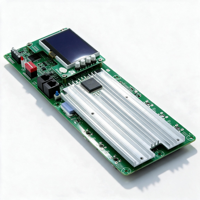Carte de protection intelligente BMS pour batterie lithium LiFePO4 48V 15S 100A avec RS485 intégré, sans affichage, pour onduleur et alimentation télécom ZZ48100BD-62