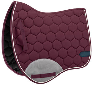 Ensemble d'équitation de haute qualité pour le dressage, vert chasseur, comprenant tapis de selle, bandages de polo, bonnet d'oreille, rembourrage en coton, style western, en promotion - Product Image 4