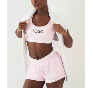 Sujetador deportivo OEM de alto rendimiento con tiras anchas cruzadas en la espalda para mujer, ropa interior de yoga, leggings transpirables para ejercicio y fitness, top. - Product Image 3