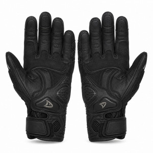 Custom Motorcycle Racing Leather <b>Gloves</b> with Carbon Knuckle Protection OEM <b>Motorbike</b> <b>Gloves</b> Manufacturer - Product Image 2