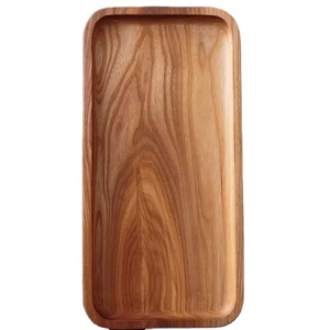 Wholesale Price Latest Long Wooden Tray Premium Quality Wooden Rectangular Tray for Kitchen Dining Serving Food - Product Image 1