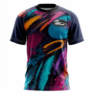 Football Sublimation 100% <b>Polyester</b> <b>Shirt</b> High Quality Football Playing Printed <b>T</b> <b>Shirts</b> Men Short Sleeve Sport Sublimation Tee - Product Image 2