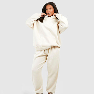 Sweatshirt and Jogger Set Premium Casual Activewear Supplier Women Sports <b>Tracksuit</b> Set Breathable Sweatshirt and Pants Outfit - Product Image 1