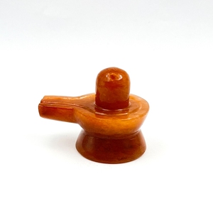 Aventurine rouge naturelle sculptée en forme de Shivling, cristal de guérison Shiva Lingam pour Reiki, décoration spirituelle, vente en gros - Product Image 1