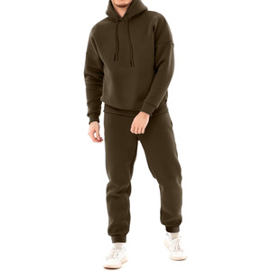 Survêtements pour hommes personnalisés fabriqués avec des matériaux d'origine, à manches longues, respirants, en polyester/coton. - Product Image 3
