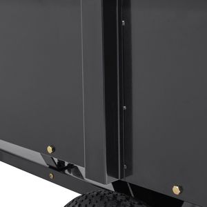 Carrello Ribaltabile in Acciaio da 750 libbre con Sponde Rimovibili, Rimorchio ATV da 15 piedi cubi per Giardino e Uso Intensivo per Falciatura del Prato - Product Image 6