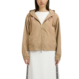 Wholesale Women's Full Zip Windbreaker <b>Hoodie</b> Jacket for Sports and Casual Wear - Product Image 4