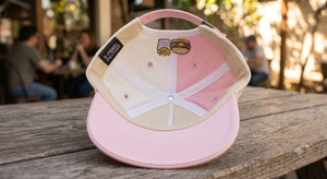Casquette structurée à 5 panneaux, profil moyen, visière pré-courbée, avec logo personnalisé, broderie de dessin animé mignon, vente en gros - Product Image 3