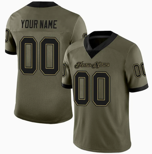 Camiseta de Fútbol Americano Personalizada, Negra con Estampado Rojo, con Nombre y Número del Equipo, para Hombres, Mujeres, Niños y Jóvenes - Product Image 5