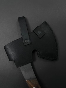 Hacha de Camping Personalizable de Grado Industrial, Acero Nórdico Forjado 1095, Forjada a Mano, Espiga Completa, Tomahawk, Mango de Madera de Palisandro - Product Image 2