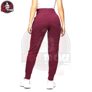 Pantalons pour femmes de qualité supérieure, nouvelle collection, confortables, avec ceinture élastique, en polaire pour l'automne et l'hiver, avec poches latérales, taille haute - Product Image 2