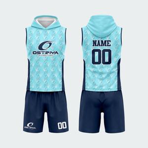 Meilleur fabricant et fournisseur de maillots de football américain 7v7 de style à capuche, vêtements d'équipe imprimés, faible MOQ, uniformes 7 sur 7 - Product Image 2