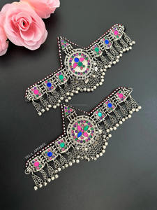 สร้อยคอทองแดงทำมือแบบดั้งเดิมของชาวอัฟกัน สไตล์วินเทจ ชนเผ่า โบฮีเมียน สำหรับผู้หญิง งานปาร์ตี้ เครื่องประดับแฟชั่น - Product Image 2