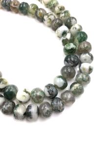 Cuentas de Cuarzo Solar Natural de Pavón, Lisas, para la Elaboración de Joyería Fina, Collar de Piedras Preciosas - Product Image 2