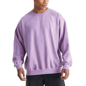 Fournisseur en gros de sweats vintage personnalisés en molleton de coton 500 g/m², style streetwear oversize, fabrication d'étiquettes - Product Image 1