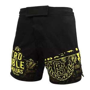 Shorts de MMA de Alta Calidad con Impresión Personalizada, Logotipo OEM, Sublimación, Shorts de Artes Marciales, Nuevo Diseño 2026, Shorts de Grappling MMA - Product Image 2