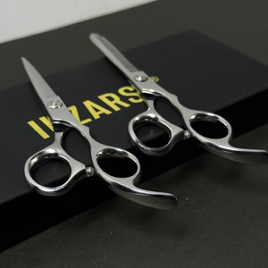 Tijeras de Peluquería Profesionales 440c con Mango Ergonómico, Tijeras de Acero Inoxidable para Cortar el Cabello, Herramienta de Estilismo para Salón de Belleza - Product Image 3