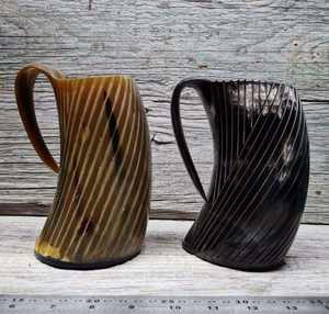 Jarra de Cuerno Moderna de una Sola Pieza, Resistente, Estilo Animal, Portátil, Pulida, Diseñada para Beber como los Vikingos - Product Image 6