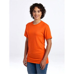 เสื้อยืดสีส้มแฟชั่นสตรีทแวร์ พิมพ์ตามสั่ง รับผลิตเสื้อยืดเปล่าขายส่ง โลโก้สั่งทำ แบรนด์เสื้อผ้าส่วนตัว สั่งซื้อจำนวนมากจากสหรัฐอเมริกา - Product Image 3