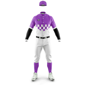 Dernier design tendance, uniforme de baseball unisexe de haute qualité, confortable, durable, respirant, en polyester, parfait pour les sports d'équipe - Product Image 2