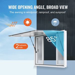 Aluminum Alloy 48"x36" Concession <b>Window</b> for Food Trucks 85Degrees 4 Sliding <b>Windows</b> Serving <b>Window</b> - Product Image 4