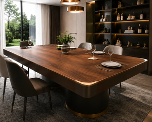 Negroni Luxury Convertible Dining Pool <b>Table</b> Solid Wood Billiard <b>Table</b> for Villas Hotels and Luxury Residences - Product Image 1