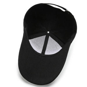 Salaar Export Hub RI-SC-1003 Sporty 6-Panel Unisex Baseball <b>Cap</b> 100% Cotton Breathable/<b>Waterproof</b> Adjustable Gold Copper Buckle - Product Image 3