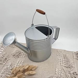 Arrosoir de jardin moderne en métal avec finition lisse pour un jardinage élégant en intérieur et en extérieur - Product Image 1