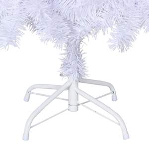 8 ft bianco PVC albero di natale artificiale con rami spessi - Product Image 5