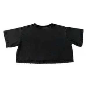 New 2025 220g Women's Casual Crew Neck Short Sleeve <strong>T</strong>-<strong>Shirts</strong> Cotton/<strong>Bamboo</strong> <strong>Fiber</strong> Canvas Breathable Quick Dry Regular Fit Solid - Product Image 5