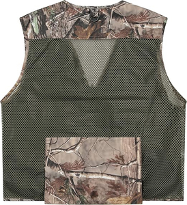 Chaleco de caza para terrenos elevados, color naranja brillante, chaleco de caza para aves en el bosque, de lona, transpirable, con múltiples bolsillos, de alta calidad. - Product Image 1