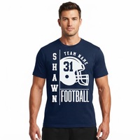 T-shirts personnalisés pour supporters de football, impression DTF, DTG, sérigraphie, vêtements de supporter pour le jour du match, vente en gros, OEM, ODM